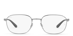 نظارة طبية بإطار هندسي مربع للجنسين من راي بان بلون فضي - صورة المنتج 1