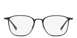 Unisex Square Eyeglasses من راي بان بلون أسود - صورة المنتج 1