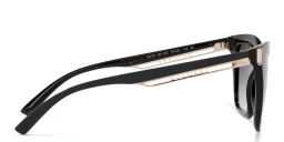 BVLGARI Rectangle Sunglasses in Black – Product Photo 3