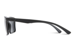 Shop Emporio Armani Irregular Sunglasses in Grey online.