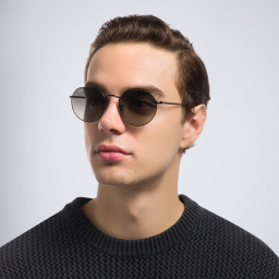 Ray-Ban Jack Unisex Irregular Sunglasses in Black – Product Photo 8