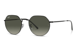 Ray-Ban Jack Unisex Irregular Sunglasses in Black – Product Photo 2