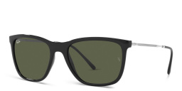 Ray-Ban Unisex Square Sunglasses in Black – Product Photo 2