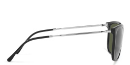 Ray-Ban Unisex Square Sunglasses in Black – Product Photo 3