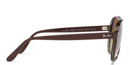 Ray-Ban Unisex Aviator Sunglasses in Brown – Product Photo 3