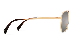 DAVID BECKHAM Pilot Sunglasses in Gold Havana – Product Photo 3