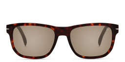 DAVID BECKHAM Rectangle Sunglasses in Havana – Product Photo 1