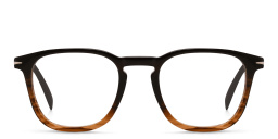 Square Eyeglasses من ديفيد بيكهام بلون بني قرني - صورة المنتج 1