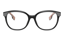 BURBERRY Square Eyeglasses in Black – Product Photo 1