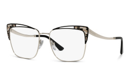 BVLGARI Cat-Eye Eyeglasses in Black – Product Photo 2