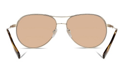 BURBERRY Aviator Sunglasses in Light Gold – Product Photo 4
