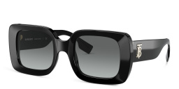 BURBERRY Square Sunglasses in Black – Product Photo 2