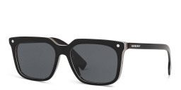 BURBERRY Square Sunglasses in Black – Product Photo 2