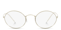 تسوق نظارات شمسية دائرية جورجو أرماني بلون ذهبي أونلاين.