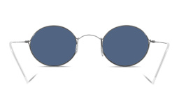 Shop GIORGIO ARMANI Round Sunglasses in Grey online.