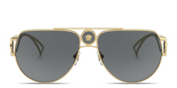VERSACE Medusa Pilot Sunglasses in Gold – Product Photo 1