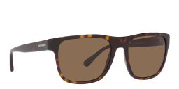 Emporio Armani Pillow Sunglasses in Shiny Havana – Product Photo 1