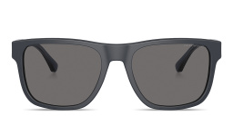 Emporio Armani Pillow Sunglasses in Blue – Product Photo 1