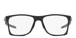 Oakley Activate Wide Square Eyeglasses in Satin Black – Product Photo 1