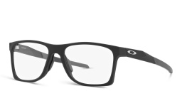 Oakley Activate Wide Square Eyeglasses in Satin Black – Product Photo 2