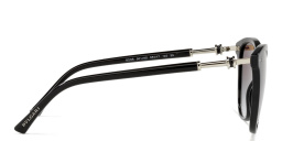 BVLGARI Cat Eye Sunglasses in Black – Product Photo 3