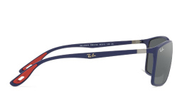 Shop Ray-Ban Ferrari Unisex Square Sunglasses in Blue online.