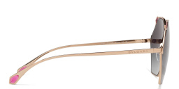 BVLGARI Irregular Sunglasses in Pink Gold – Product Photo 3