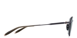 نظارة طبية "بايونير" بإطار دائري للجنسين من آكوني بلون رمادي - صورة المنتج 3