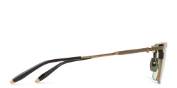 AKONI Galileo Unisex Rectangle Eyeglasses in Black – Product Photo 3