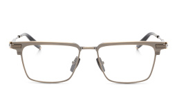 نظارة طبية "جينيسيس" بإطار مستطيل من آكوني بلون ذهبي - صورة المنتج 1