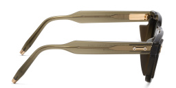 نظارة شمسية ""آرا"" بإطار مربع من آكوني بلون أخضر - صورة المنتج 3