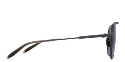 AKONI Hydra Unisex Aviator Sunglasses in Grey – Product Photo 3