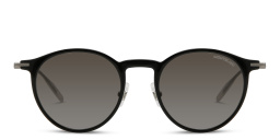 MONTBLANC Round Sunglasses in Black – Product Photo 1