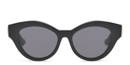Shop GUCCI Cat Eye Sunglasses in Black online.
