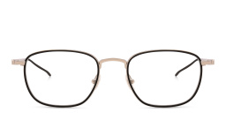MONTBLANC Square Eyeglasses in Silver Black – Product Photo 1