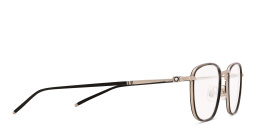 MONTBLANC Square Eyeglasses in Grey – Product Photo 3