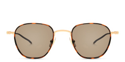MONTBLANC Square Sunglasses in Havana – Product Photo 1
