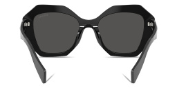 PRADA Catwalk Irregular Sunglasses in Black – Product Photo 4