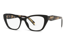 PRADA Cat Eye Eyeglasses in Black – Product Photo 2