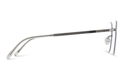 Shop MYKITA Unisex Square Eyeglasses in Polished Grey online.