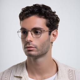 MYKITA Unisex Round Eyeglasses in Grey – Product Photo 7