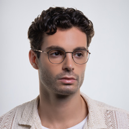 MYKITA Unisex Round Eyeglasses in Grey – Product Photo 8