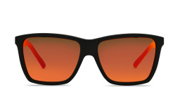 Shop Maui Jim Cruzem Square Sunglasses in Black online.