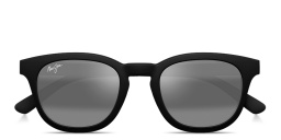 Shop Maui Jim Koko Head Unisex Square Sunglasses in Black online.