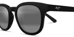 Shop Maui Jim Koko Head Unisex Square Sunglasses in Black online.