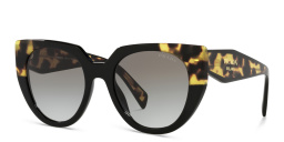 PRADA Cat-Eye Sunglasses in Black – Product Photo 2