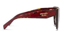 Shop PRADA Cat-Eye Sunglasses in Tortoise online.