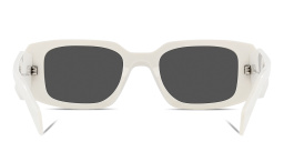 PRADA Rectangle Sunglasses in White – Product Photo 4