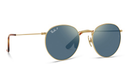 نظارات شمسية طراز بانتوس للجنسين من راي بان بلون ذهبي - صورة المنتج 1