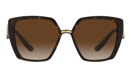Dolce & Gabbana Cat Eye Sunglasses in Brown – Product Photo 1